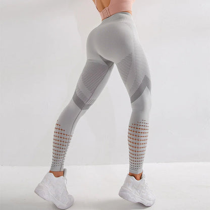 leggins para gym mujer sin costura Gris