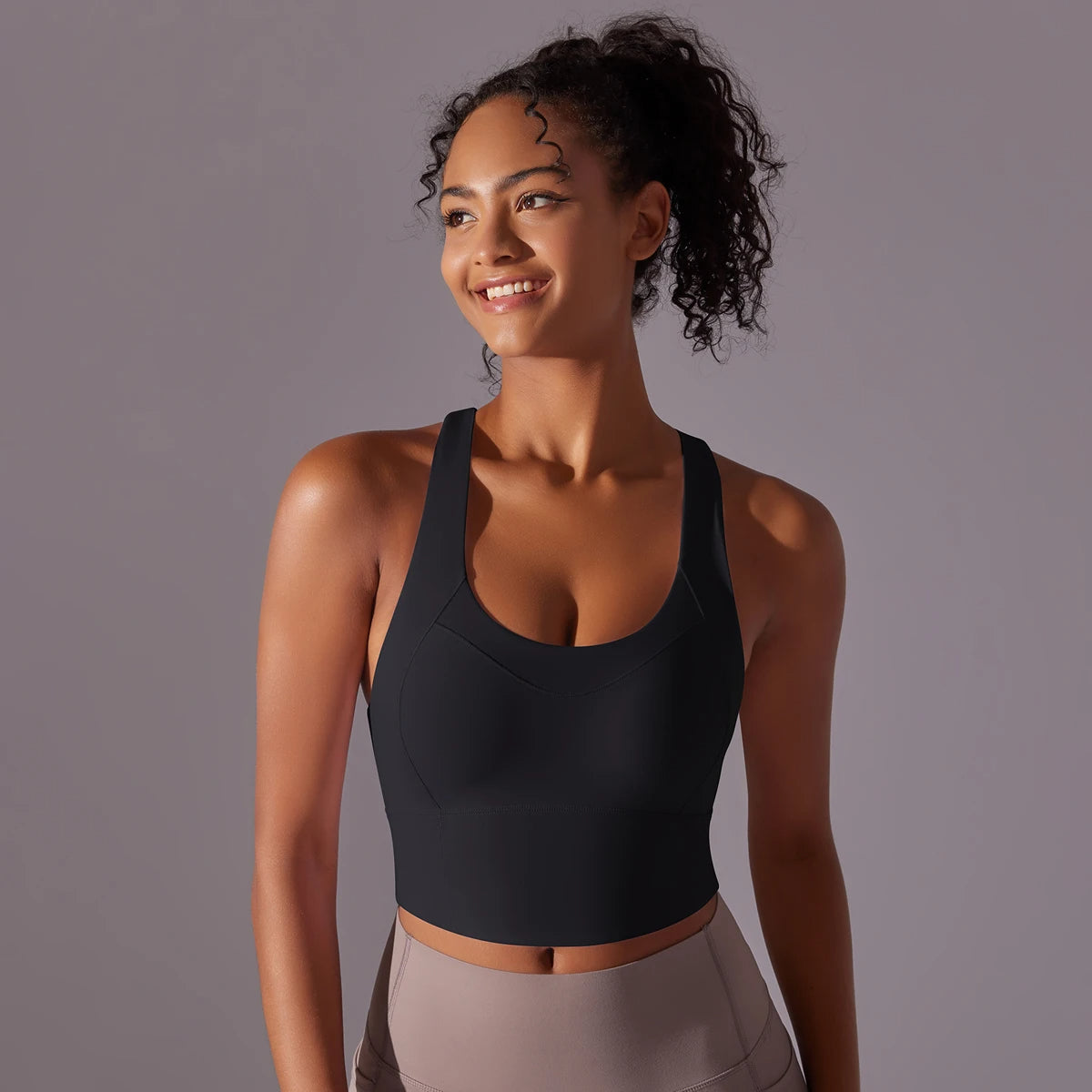 crop deportivo mujer