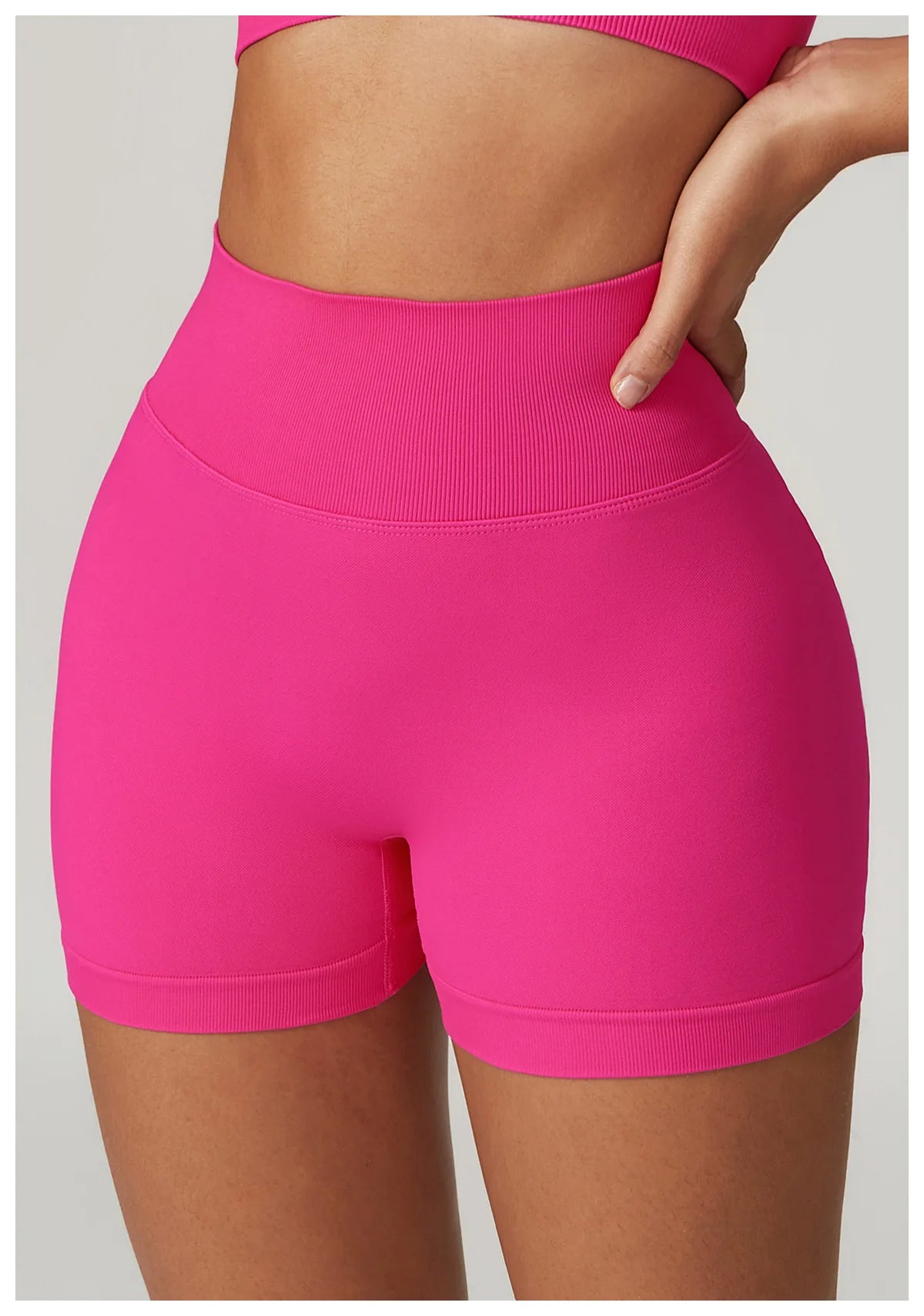 short de gym mujer sin costura Cian