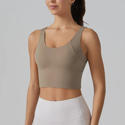 Top bra deportivo mujer Blanco