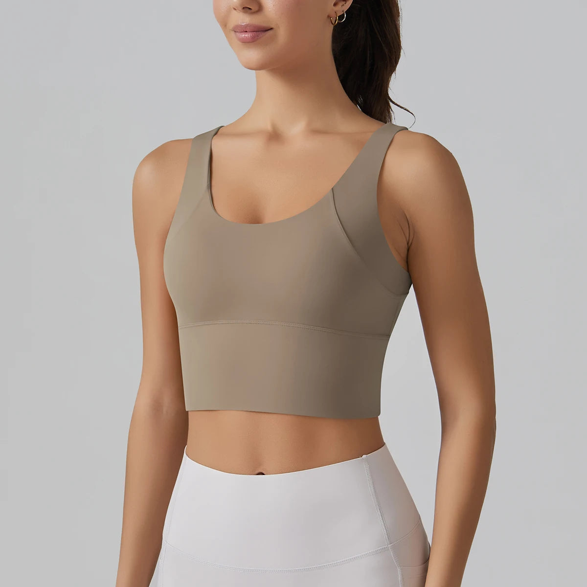 Top bra deportivo mujer Negro