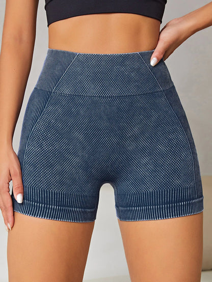 short para mujer deportivo azul marino