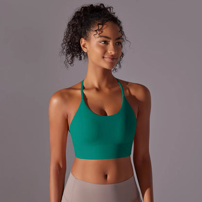 Top bra deportivo mujer Verde