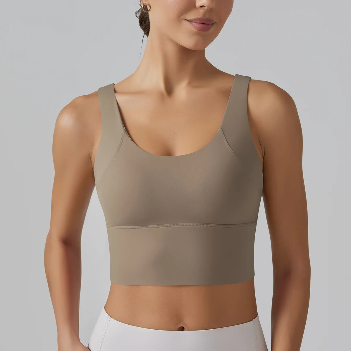 Top bra deportivo mujer Negro