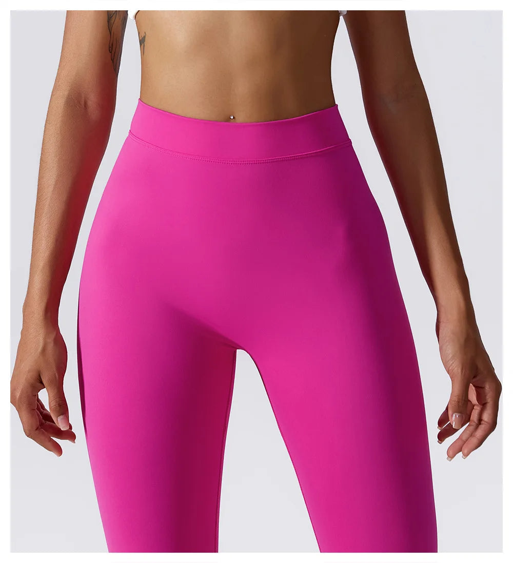 Leggings fitness mujer Rosa