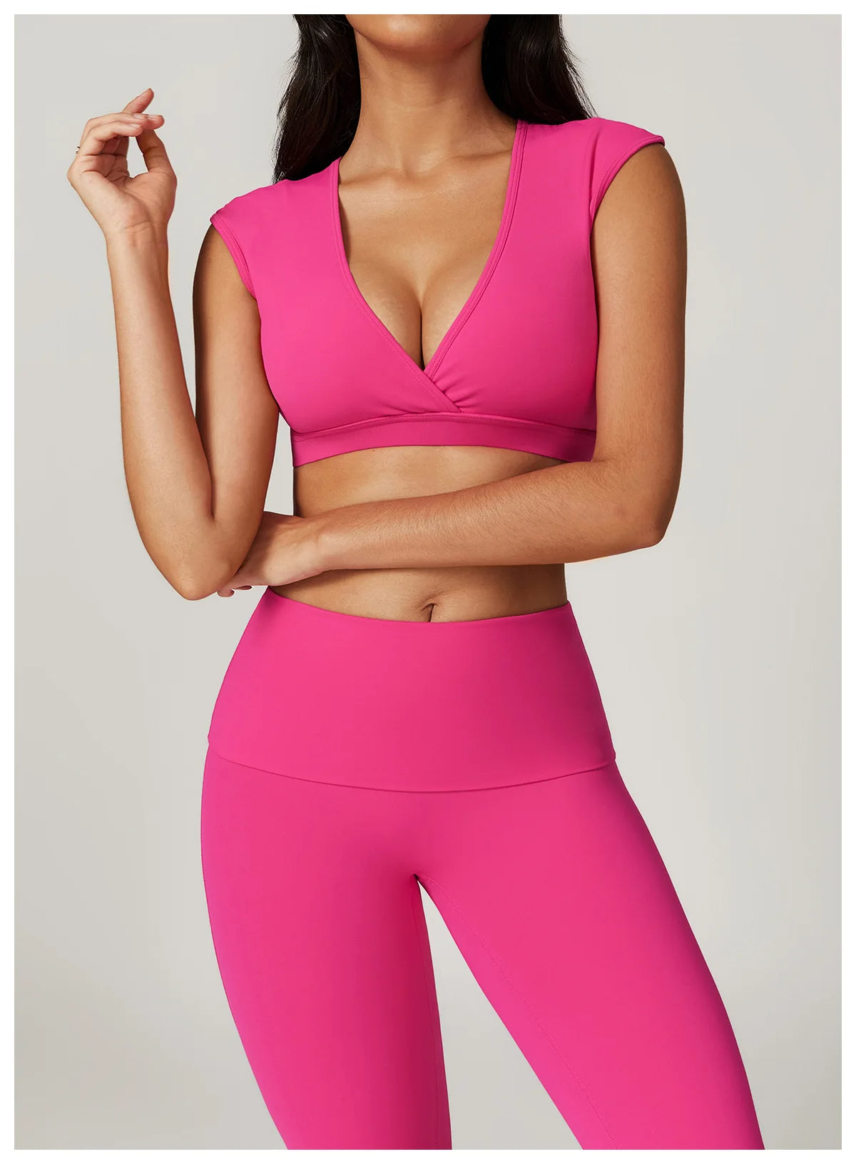 Conjunto deportivo mujer leggings y bra