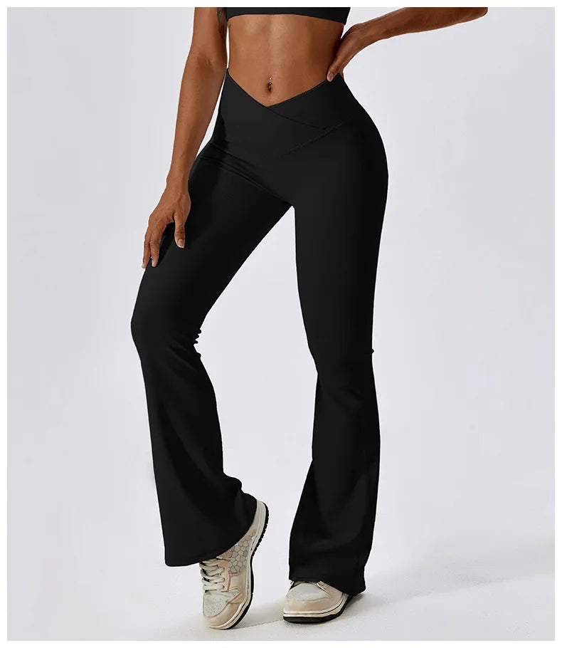 leggings mujer deporte cintura alta negro