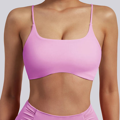 Crop top deportivo mujer Negro