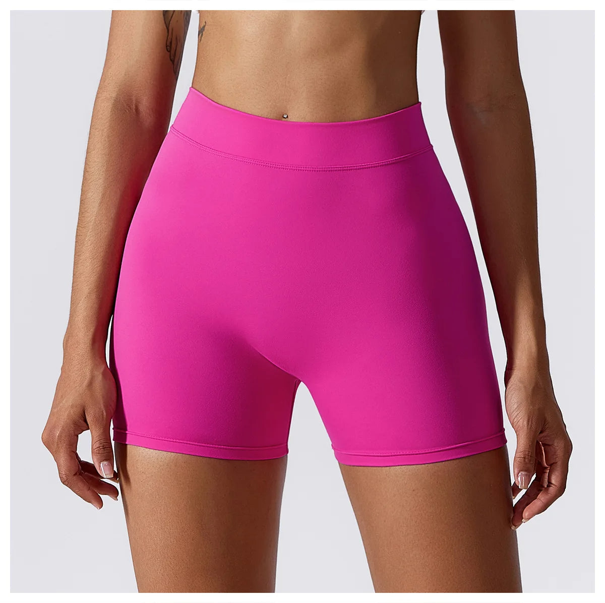 pantalones cortos deportivos mujer Rosa