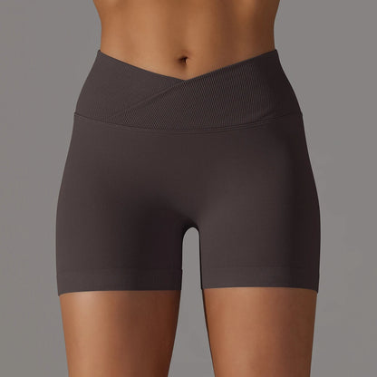 short de licra para mujer Gris oscuro