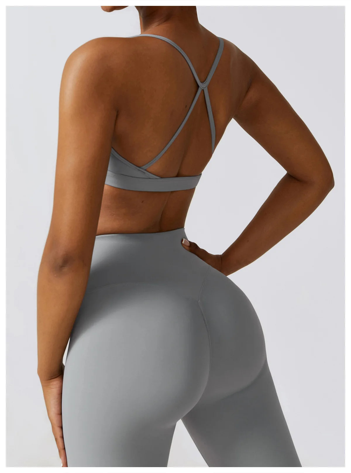 Top brasier deportivo mujer Negro