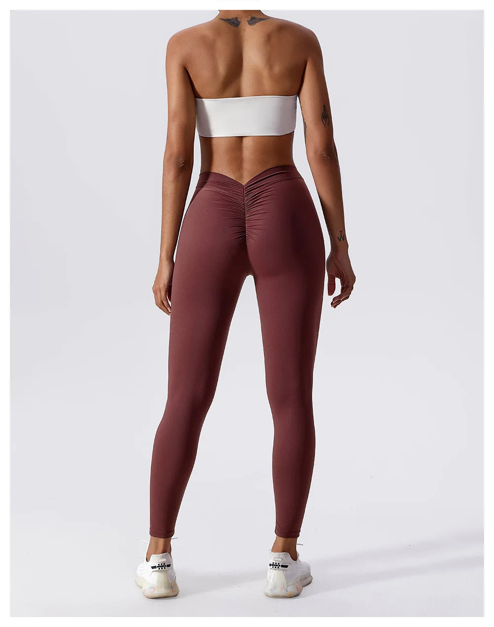 Leggings fitness mujer Rosa