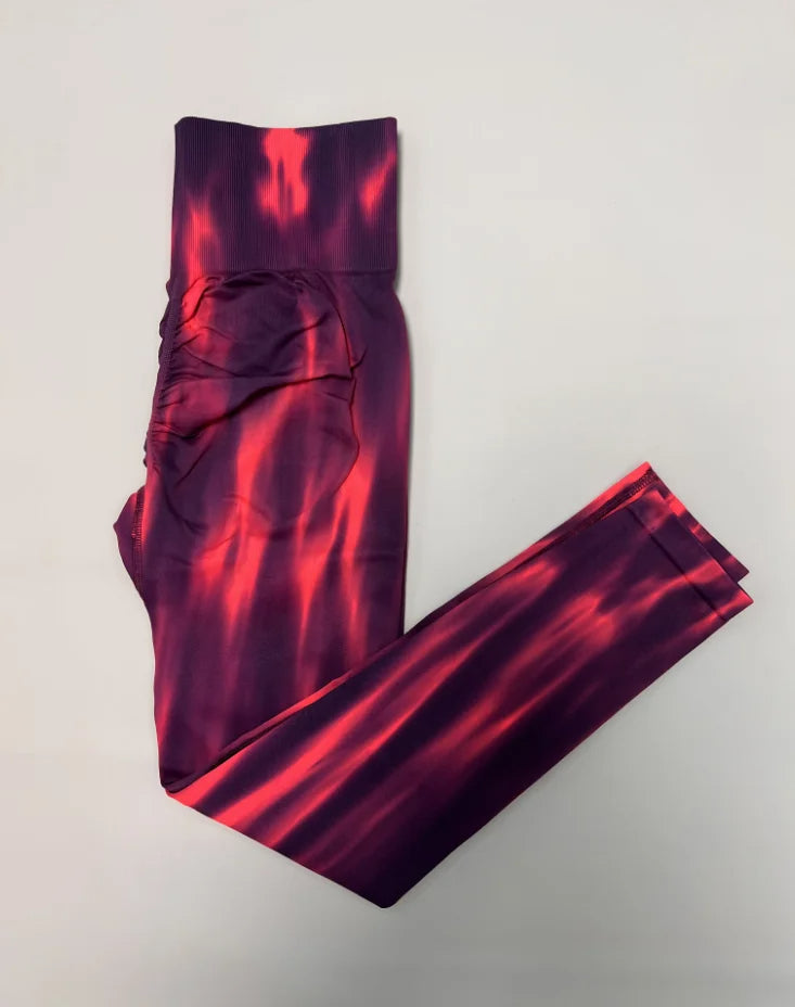 leggings fitness mujer sin costura Morado