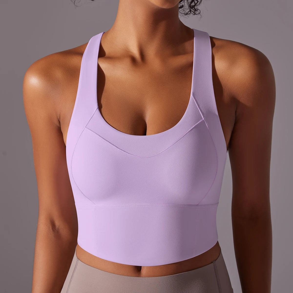 Crop top deportivo mujer Blanco