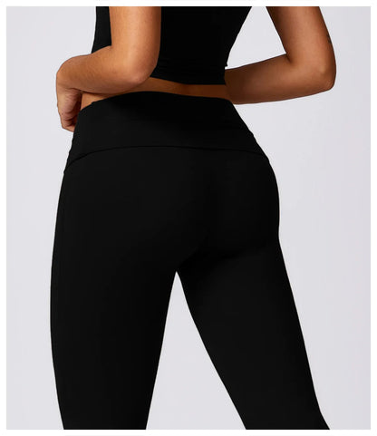 Leggings fitness mujer Marrón