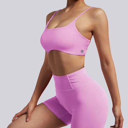 Crop top deportivo mujer Verde