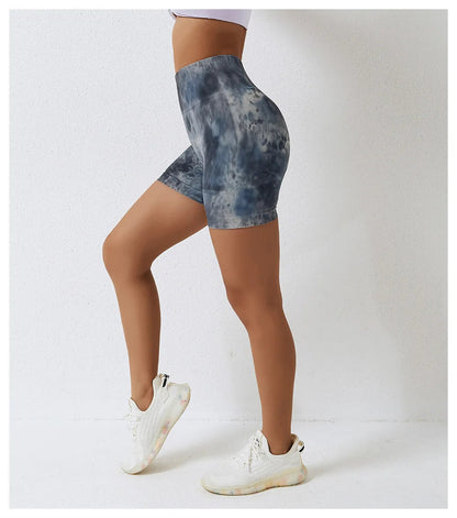 short de mujer deportivo Azul