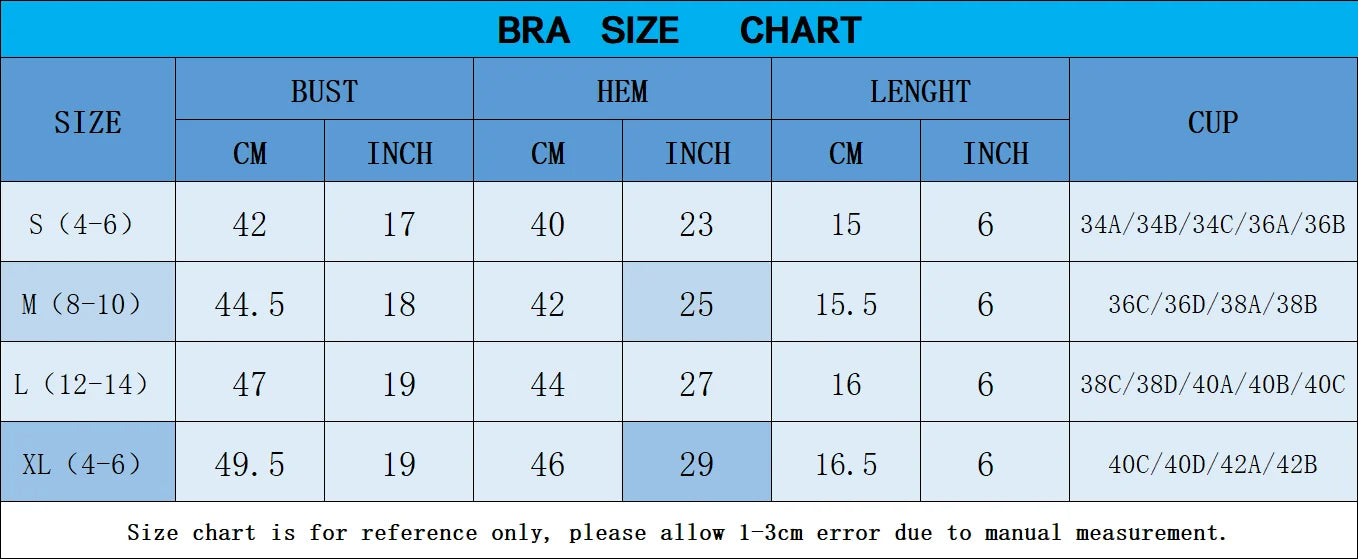 Top bra para hacer ejercicio mujer