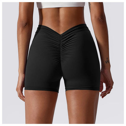 pantalones cortos deportivos mujer negro