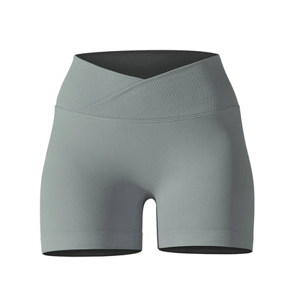 short de licra para mujer verde