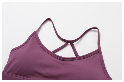 Top brasier deportivo mujer Gris