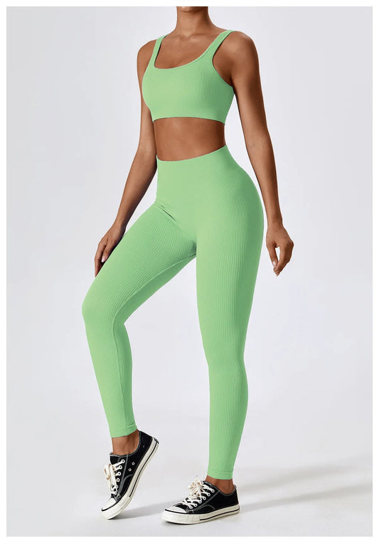 Leggings para hacer ejercicio mujer Verde