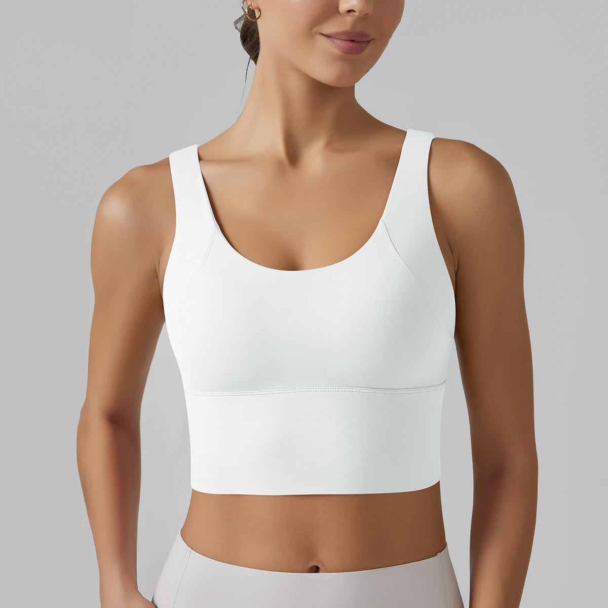 Top bra deportivo mujer Blanco