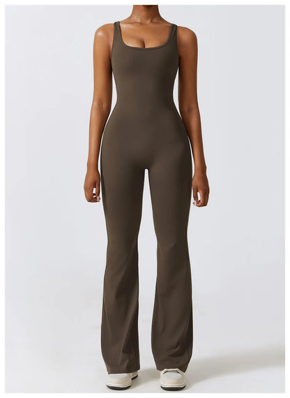 Black women's gym set
