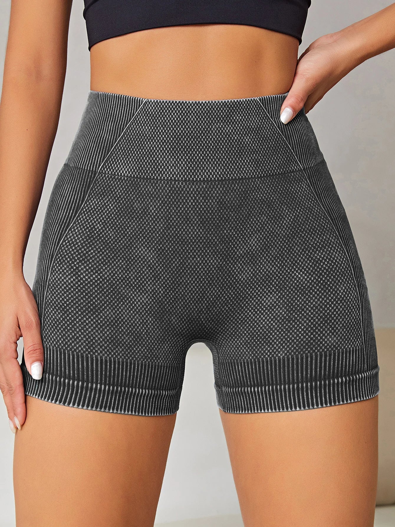 short para mujer deportivo negro