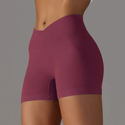 short de licra para mujer Morado