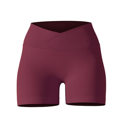 short de licra para mujer Marrón intenso