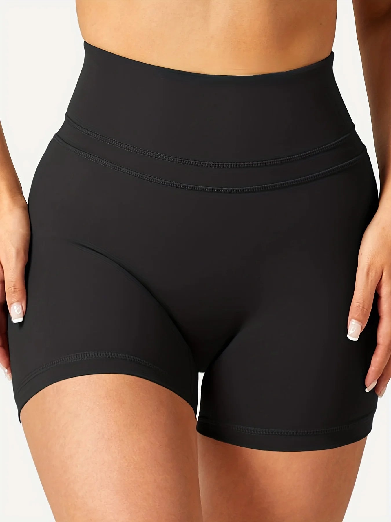 Gym short deportivo mujer negro