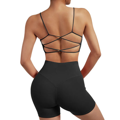 Crop top deportivo mujer Rosa