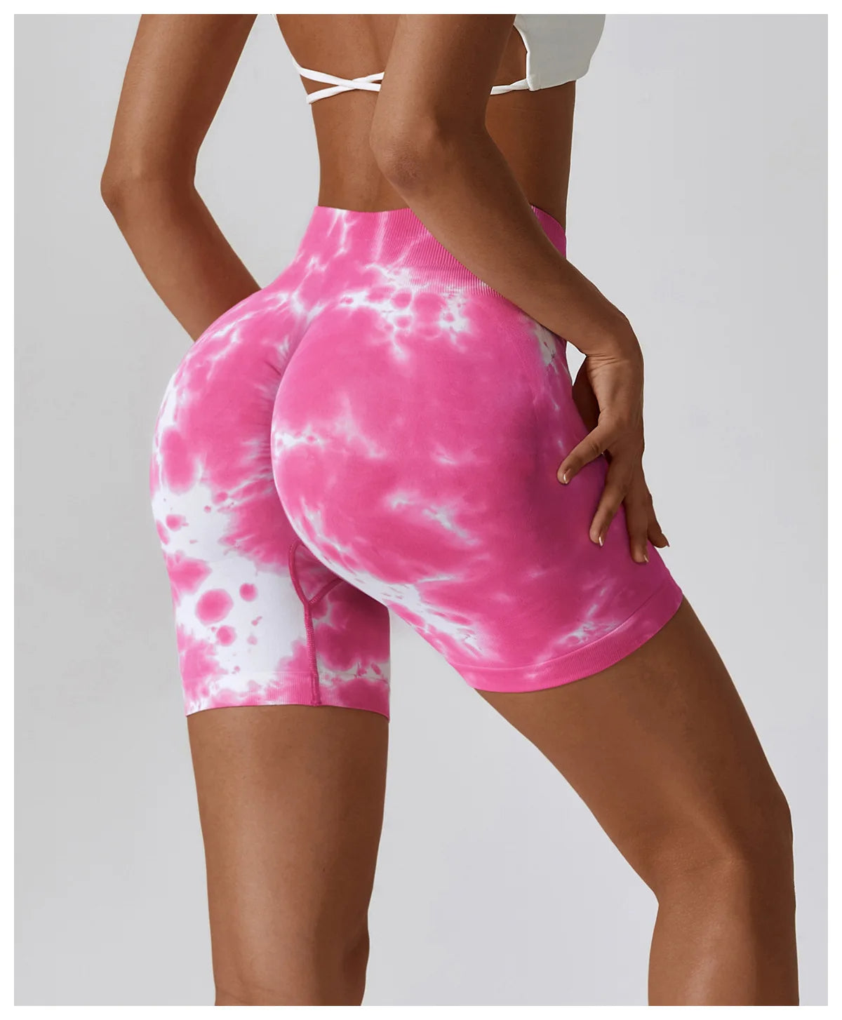 short de mujer deportivo Rosa