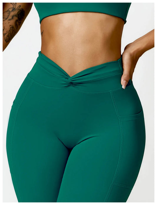 leggings mujer deporte verde