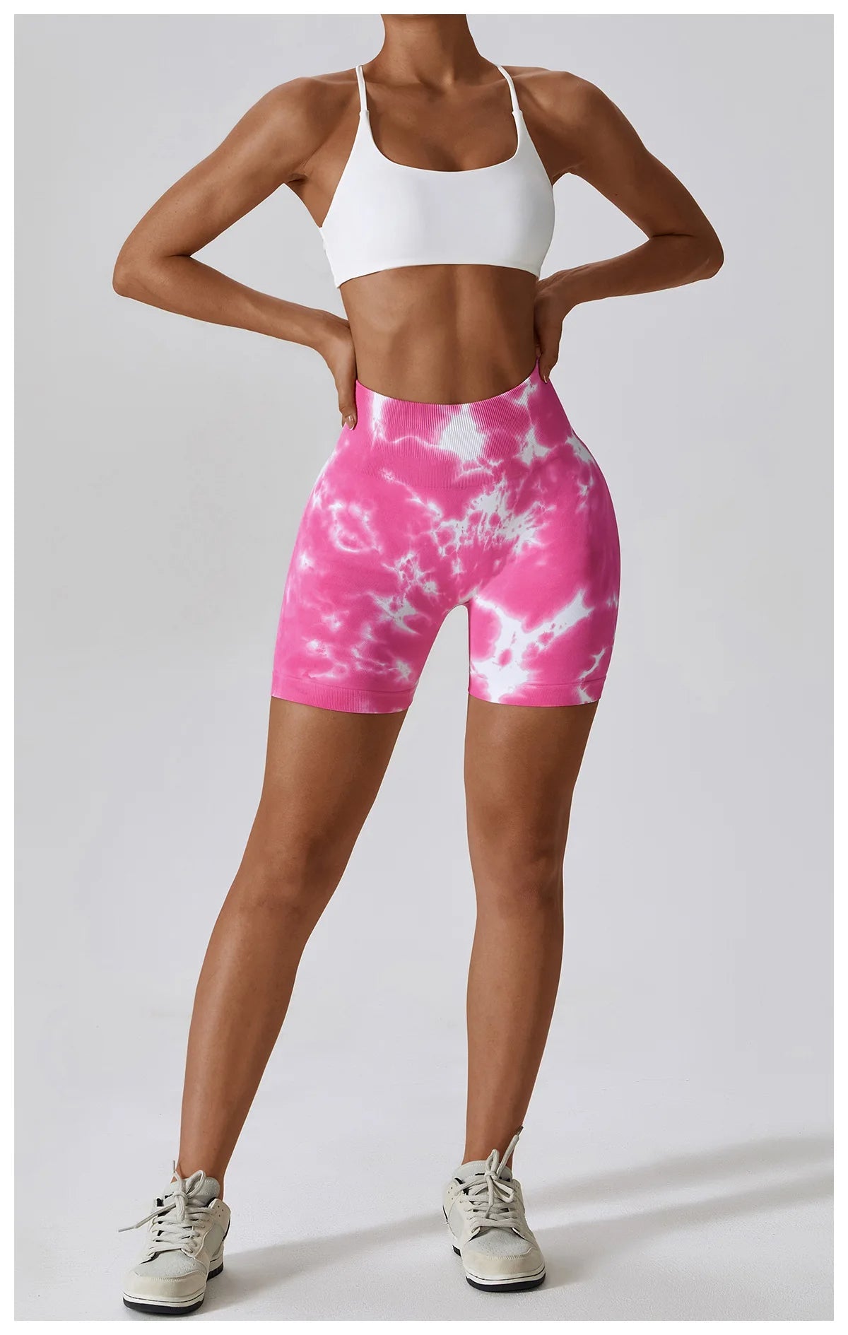 short de mujer deportivo Rosa