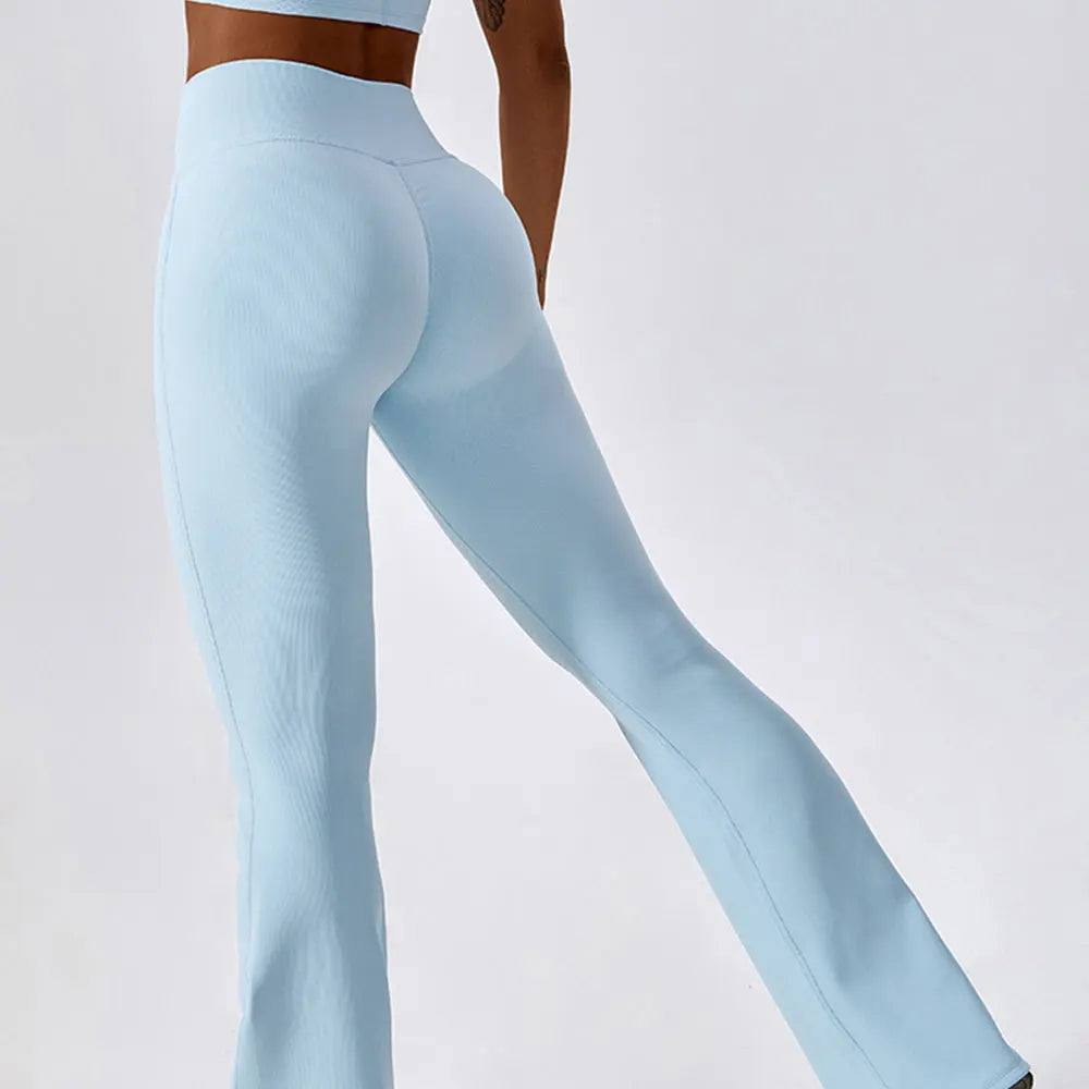 leggings mujer deporte cintura alta Azul