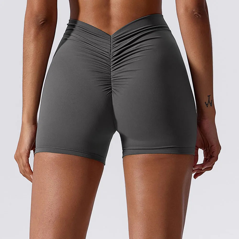 pantalones cortos deportivos mujer negro