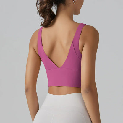 Top bra deportivo mujer Negro