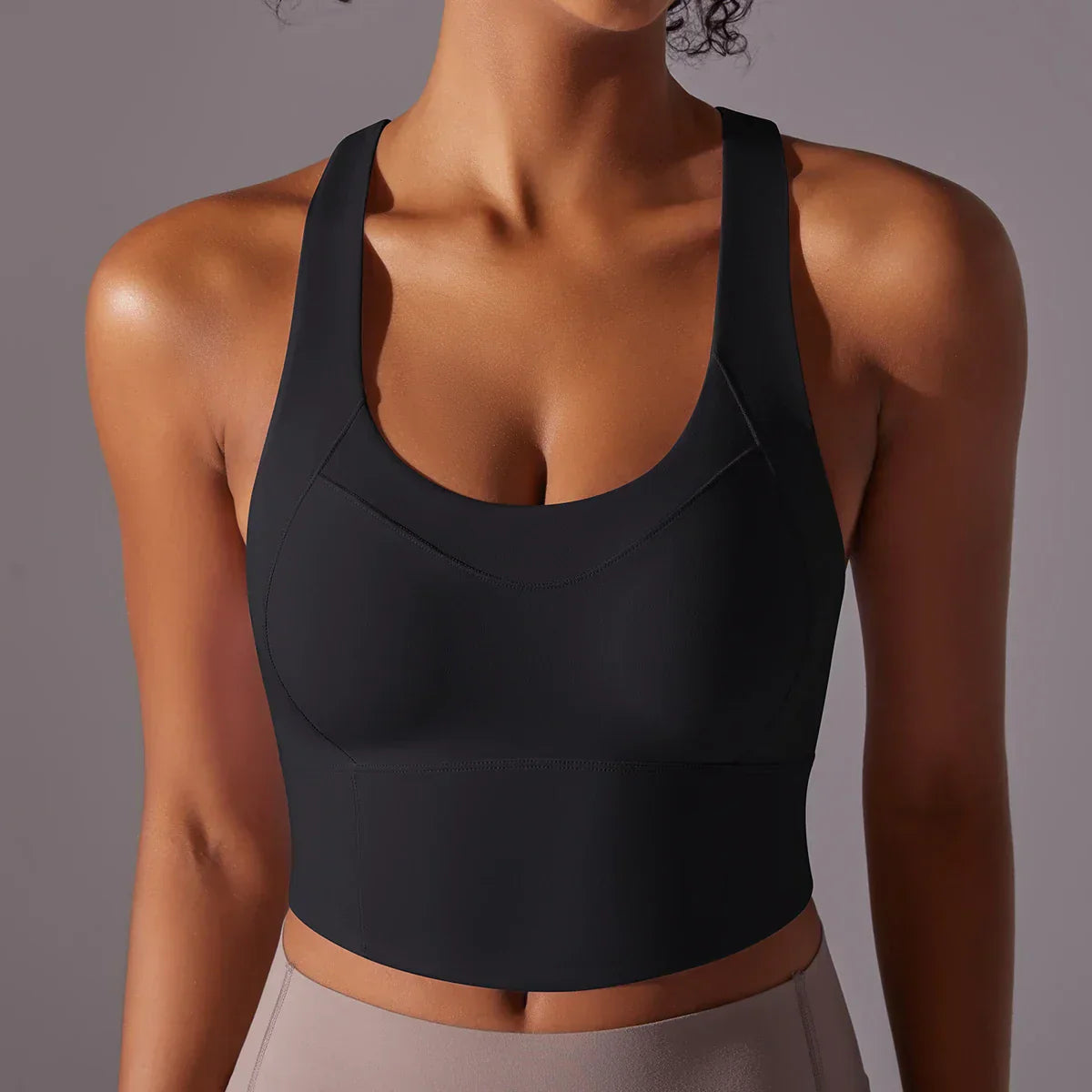 crop deportivo mujer