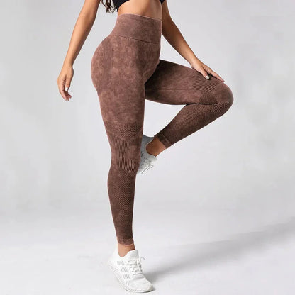 Leggings deportivos mujer sin costura Rosa