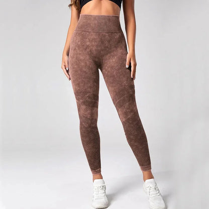 Leggings deportivos mujer sin costura Rosa